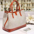 100% genuine women leather large tote ch printed messenger bag f