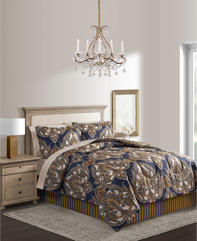 fairfield square collection odyssey reversible 8-pc. comforter sets