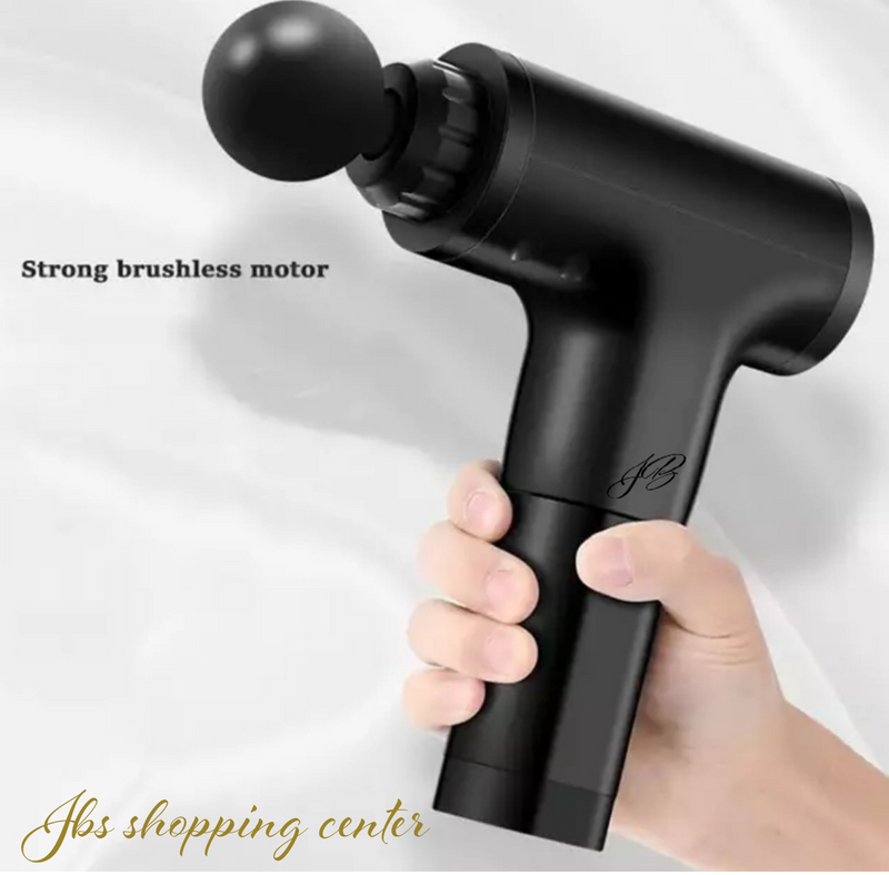 jb muscle massage rechargeable pain relief gun black