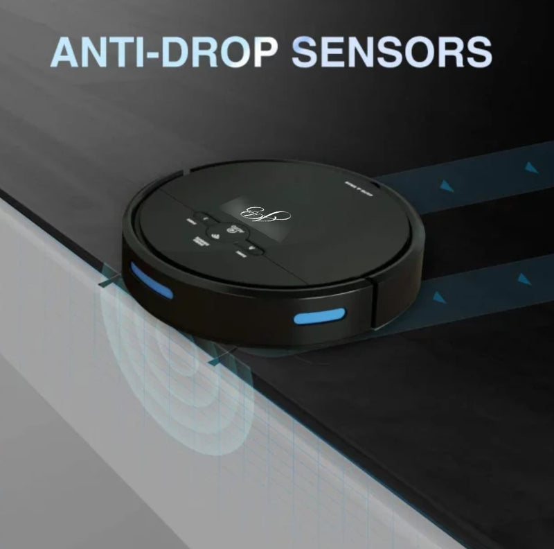 jb robot vacuum cleaner, sweeping & mopping with google assistant