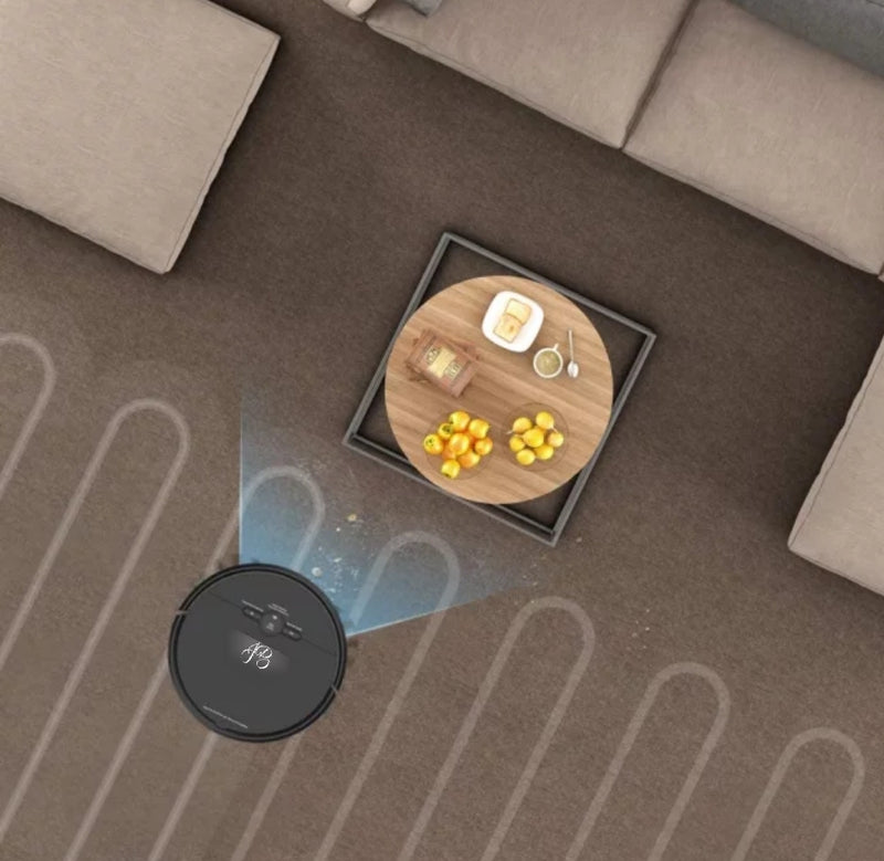 jb robot vacuum cleaner, sweeping & mopping with google assistant