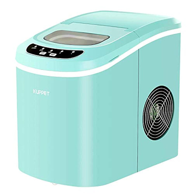 ice cube maker machine with 26lbs daily capacity, 9 ice cubes ready in 8 minutes