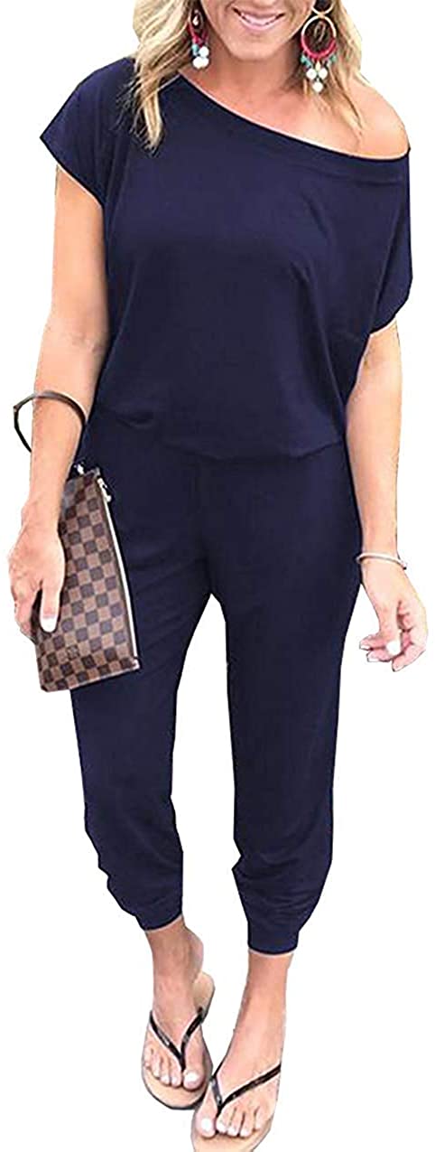 artfish women casual sleeveless spaghetti strap striped lounge jumpsuit
