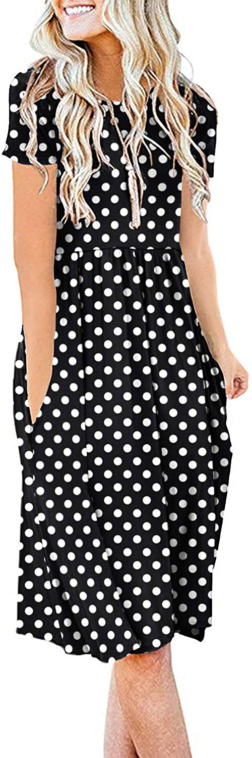 db moon women summer casual short sleeve dresses empire