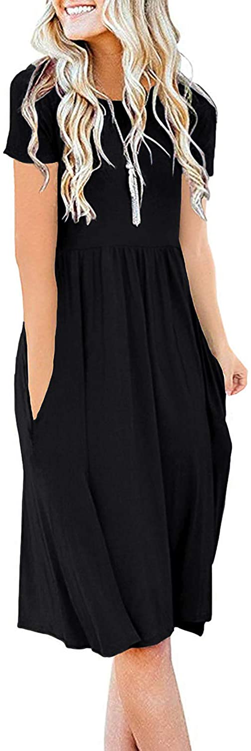 db moon women summer casual short sleeve dresses empire