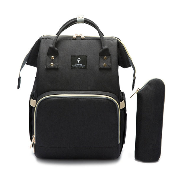 baby diaper bag mommy stroller bags usb large capacity waterproof kits black