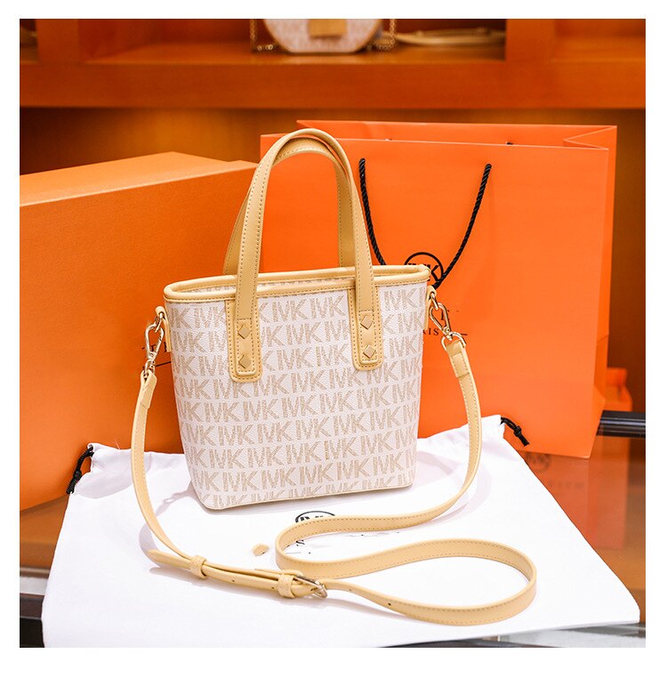 mk tote bag new style ladies bucket shoulder handbag
