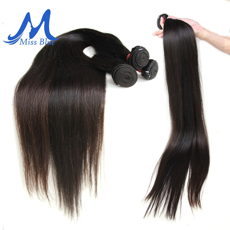 brazilian human hair weave bundles missblue 28 30 32 34 36 38 40 inch