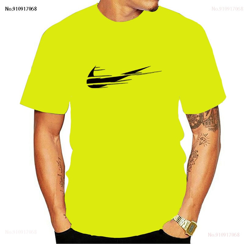 nike sportwear short-sleeved xxs-6xl men's and women's t-shirts