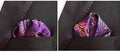 luxury 25*25cm men's vintage floral paisley silk handkerchief pocket square fashion men hanky for wedding party chest towel f149
