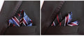 luxury 25*25cm men's vintage floral paisley silk handkerchief pocket square fashion men hanky for wedding party chest towel f152