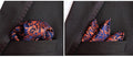 luxury 25*25cm men's vintage floral paisley silk handkerchief pocket square fashion men hanky for wedding party chest towel f153