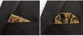 luxury 25*25cm men's vintage floral paisley silk handkerchief pocket square fashion men hanky for wedding party chest towel f159