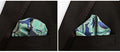 luxury 25*25cm men's vintage floral paisley silk handkerchief pocket square fashion men hanky for wedding party chest towel f168