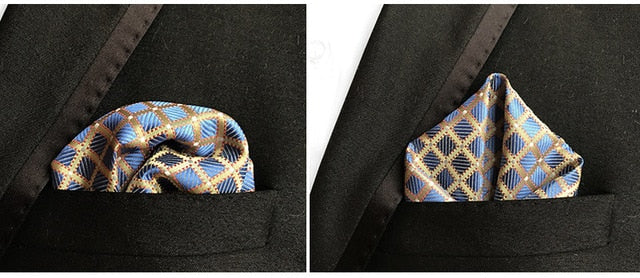 luxury 25*25cm men's vintage floral paisley silk handkerchief pocket square fashion men hanky for wedding party chest towel f171
