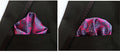 luxury 25*25cm men's vintage floral paisley silk handkerchief pocket square fashion men hanky for wedding party chest towel f175