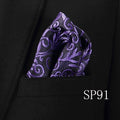 men's pocket square handkerchiefs striped 22*22 cm sp91