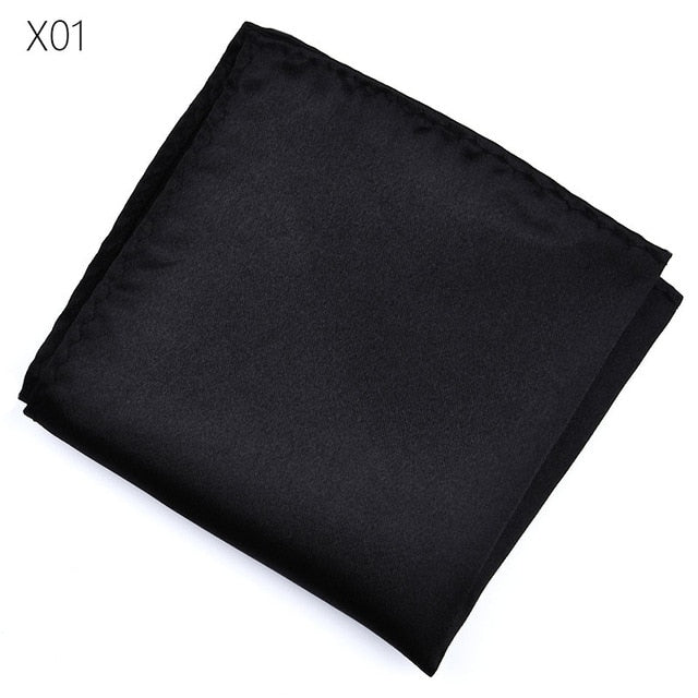 men white handkerchief suit pocket towel accessories wedding banquet anniversary commercial black red blue x01