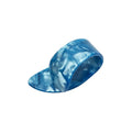slozz thumb finger guitar pick celluloid mediator for acoustic electric light blue