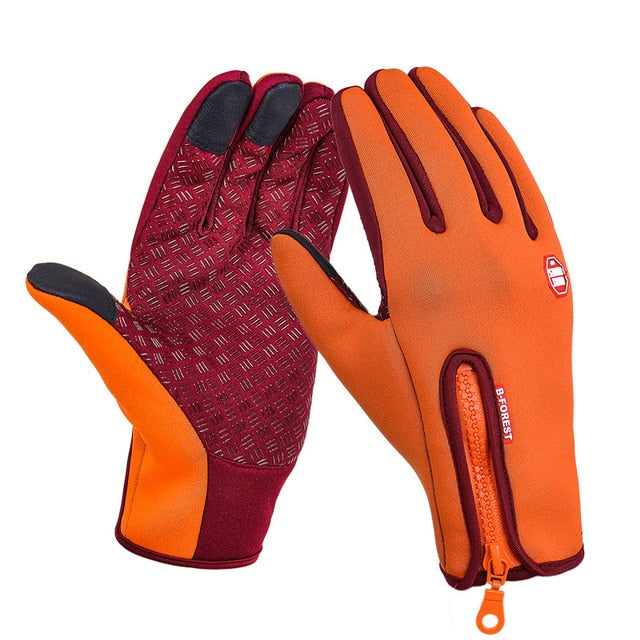 unisex touchscreen winter thermal warm cycling bicycle bike ski outdoor glove