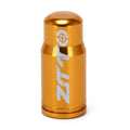 1pcs bike wheel tire valve cap covered protector gold