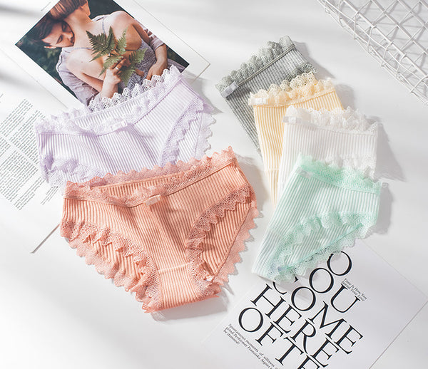 explosions new thread cotton japanese bow women's underwear