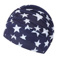 swimming hat women girls long hair bathing cap swimming cap pleated flower 4