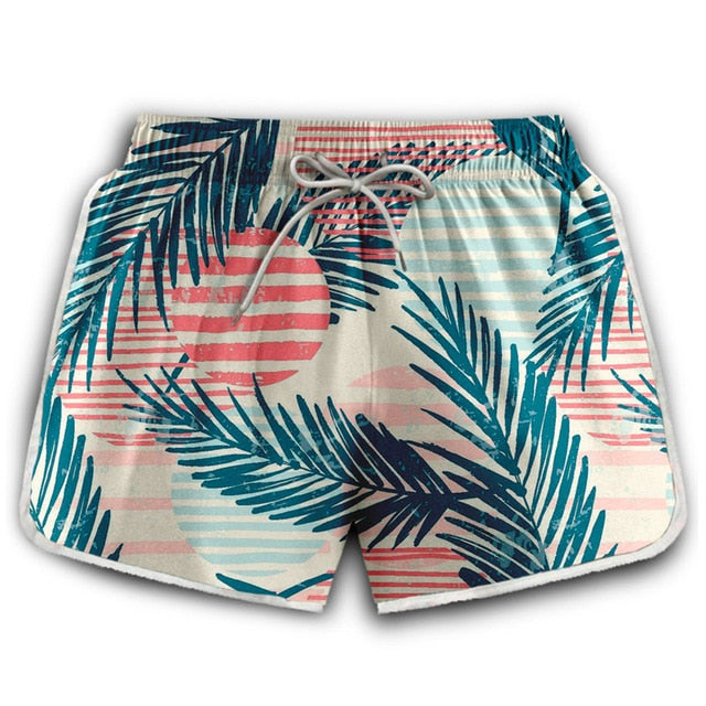 new men beach board shorts quick-drying men swimming trunks