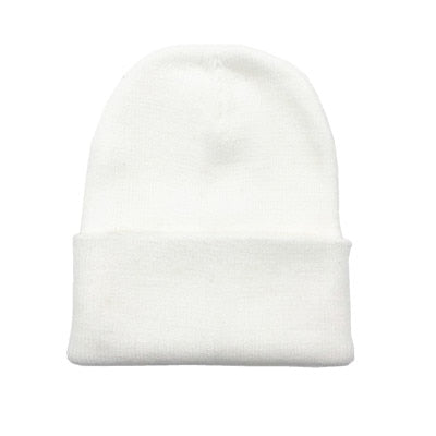new unisex beanies casual cap white