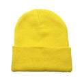 new unisex beanies casual cap lightyellow