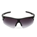 cycling glasses uv400 unisex windproof goggles bicycle/motorcycle 12 black grey