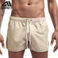 men's beach surf swimming trunks hybrid sport shorts