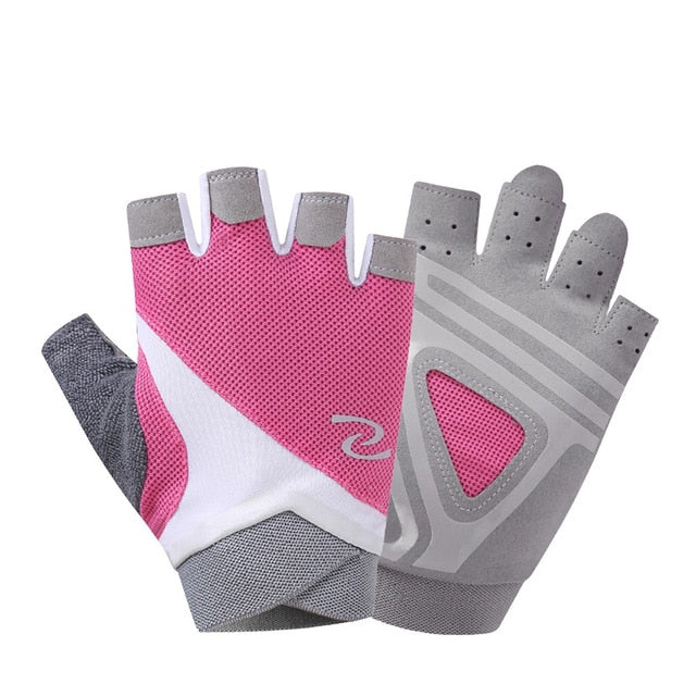 professionelle frauen fitness sport halb finger reiten gym yoga gewichtheben bodybuilding ausrüstung atmungsaktiv rutschfeste handschuhe