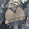 new bikini top handmade crochet women boho beach bralette
