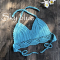 new bikini top handmade crochet women boho beach bralette