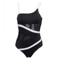 andzhelika sexy one shoulder one piece swimsuit 2020 new off shoulder mesh