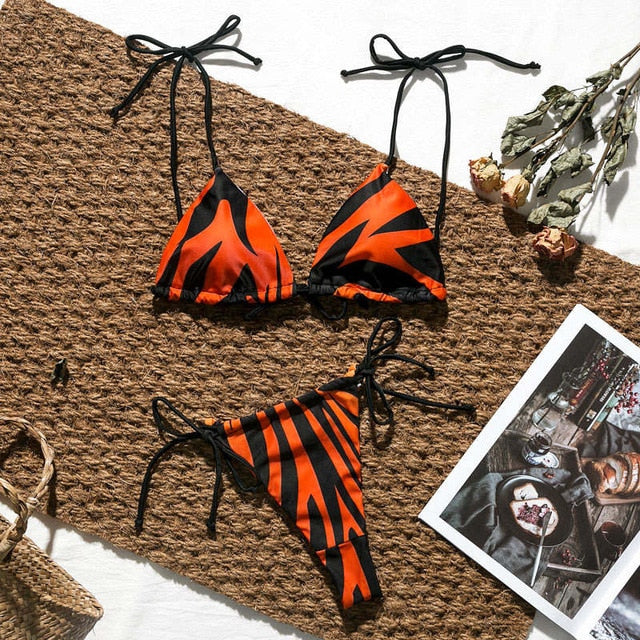 extreme bodysuits one-piece swimsuit female string bikinis