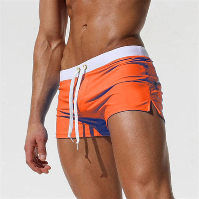 new swimwear men sexy swimming trunks sunga hot swimsuit