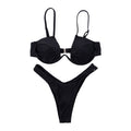 sexy push up unpadded brazilian bikini 4colors set