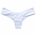 traje de baño para mujer, bragas, bikini, corbatas laterales, tanga brasileño