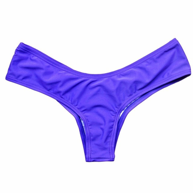 traje de baño para mujer, bragas, bikini, corbatas laterales, tanga brasileño