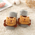 baby girl/boy socks floor non-slip cotton cartoon doll socks with bells