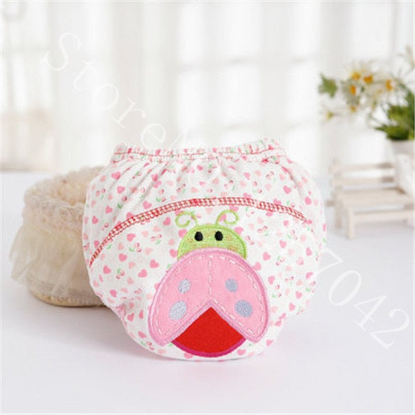 baby cotton training pants panties baby diapers reusable cloth diaper