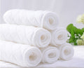 baby cotton training pants panties baby diapers reusable cloth diaper 2pcs white insert / insert