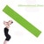 yoga resistance rubber bands indoor outdoor fitness equipment green