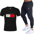 tommy hilfiger men's sport t-shirt, trousers and jogging suit.