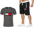 tommy hilfiger men's sport t-shirt, trousers and jogging suit.