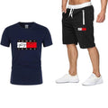 tommy hilfiger men's sport t-shirt, trousers and jogging suit.