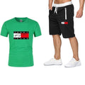 tommy hilfiger men's sport t-shirt, trousers and jogging suit.