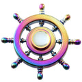 hand spinner edc fidget spinner metal rainbow spiner purple